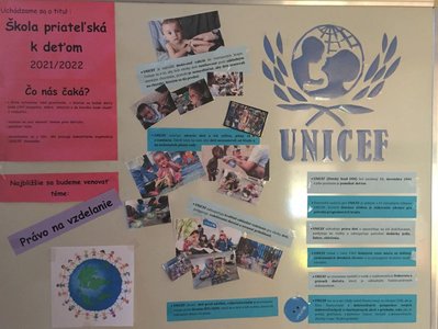 Svetový deň detí UNICEF – právo na vzdelanie